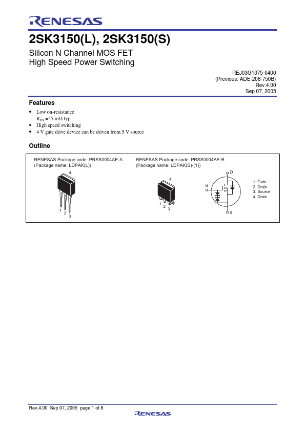 2SK3150S