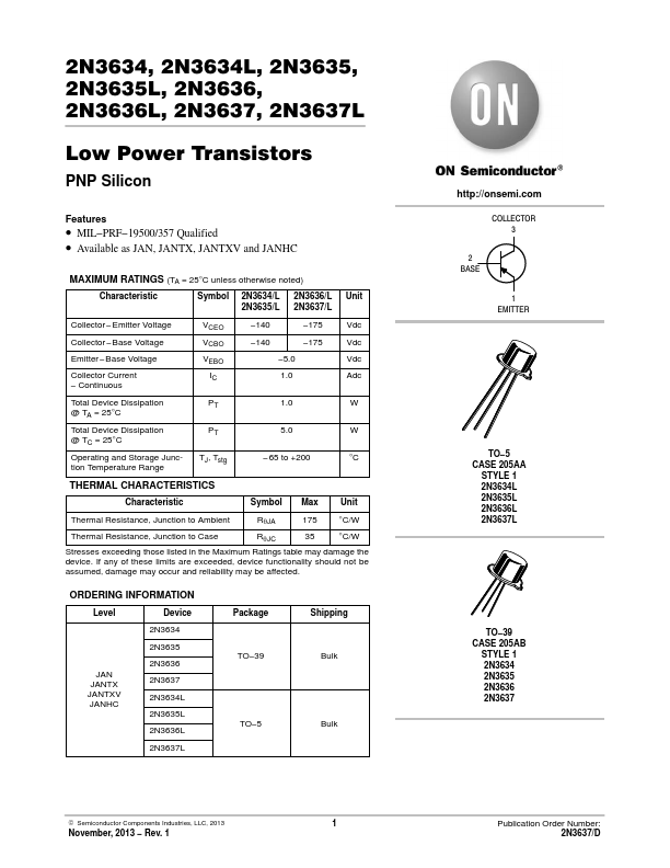 2N3634L