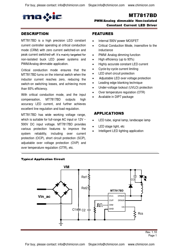 MT7817BD