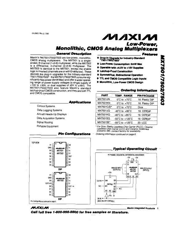 MX7501KN