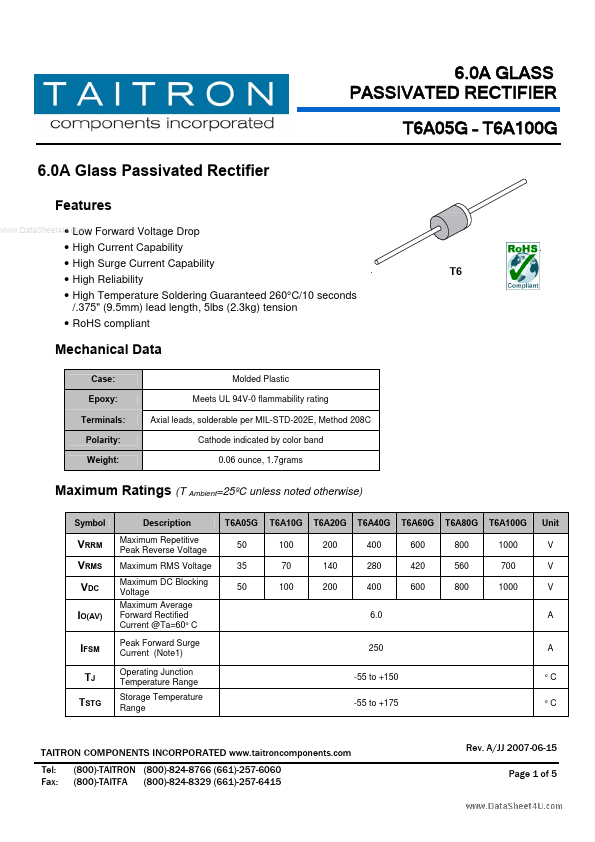 T6A60G