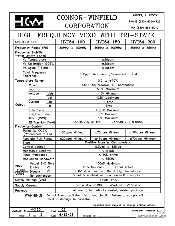 HVT54-200