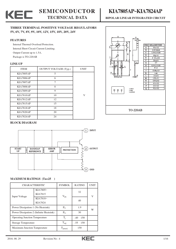 KIA7824AP