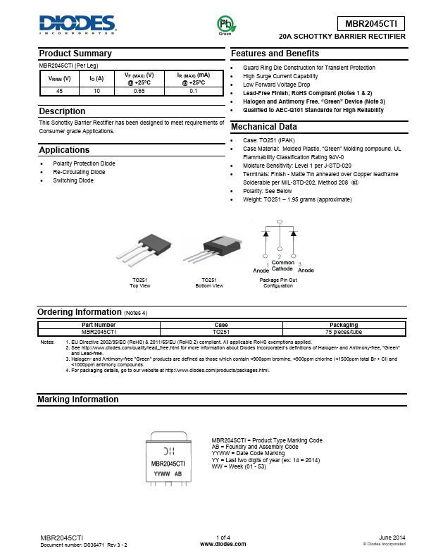 MBR2045CTI