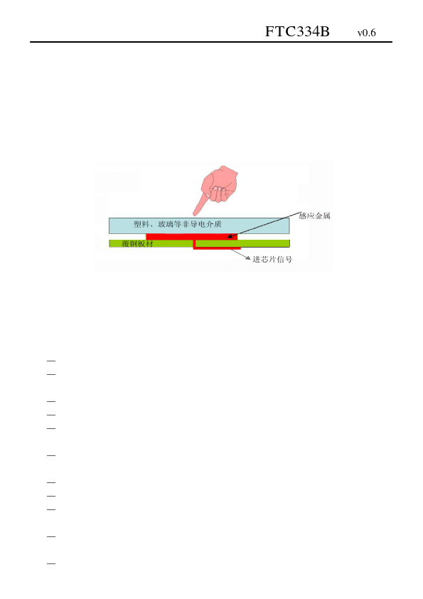 FTC334B touch keypad controller chip by ETC - Datasheet Preview