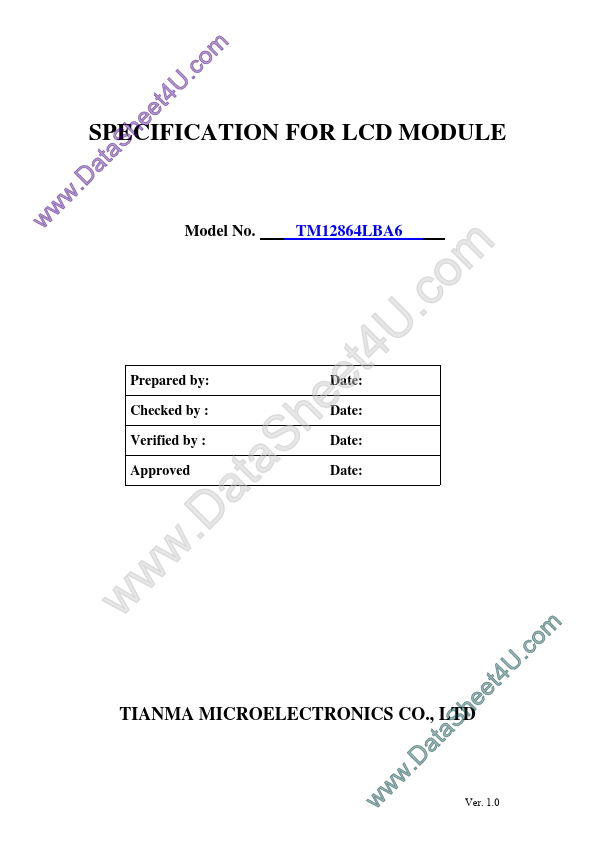 tm12864LBA6