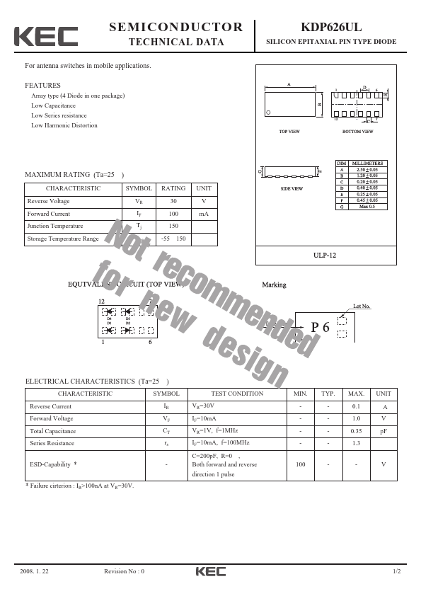 KDP626UL