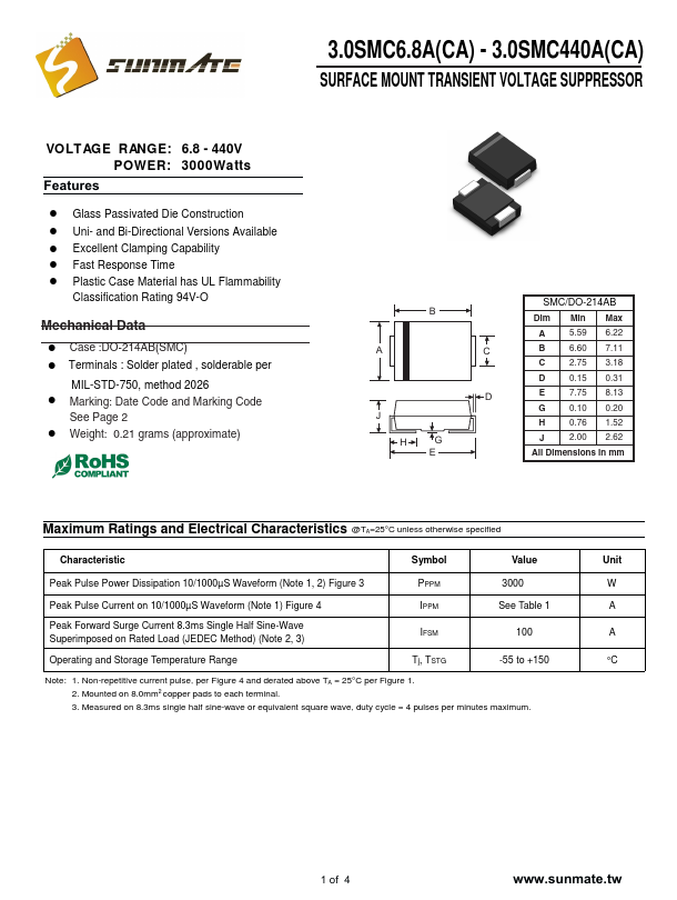 3.0SMC130A