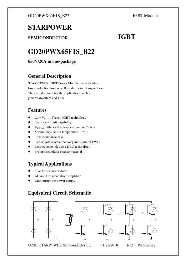 GD20PWX65F1S_B22 Datasheet Preview