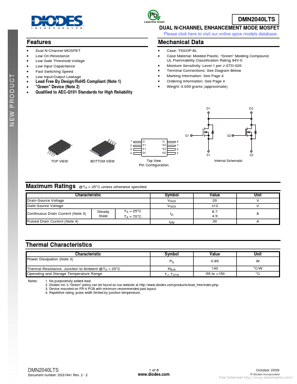 DMN2040LTS