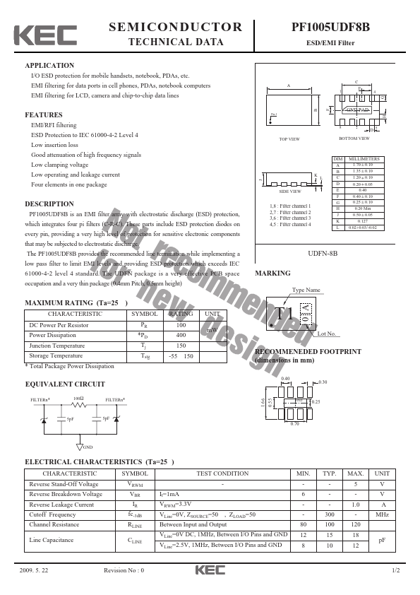 PF1005UDF8B