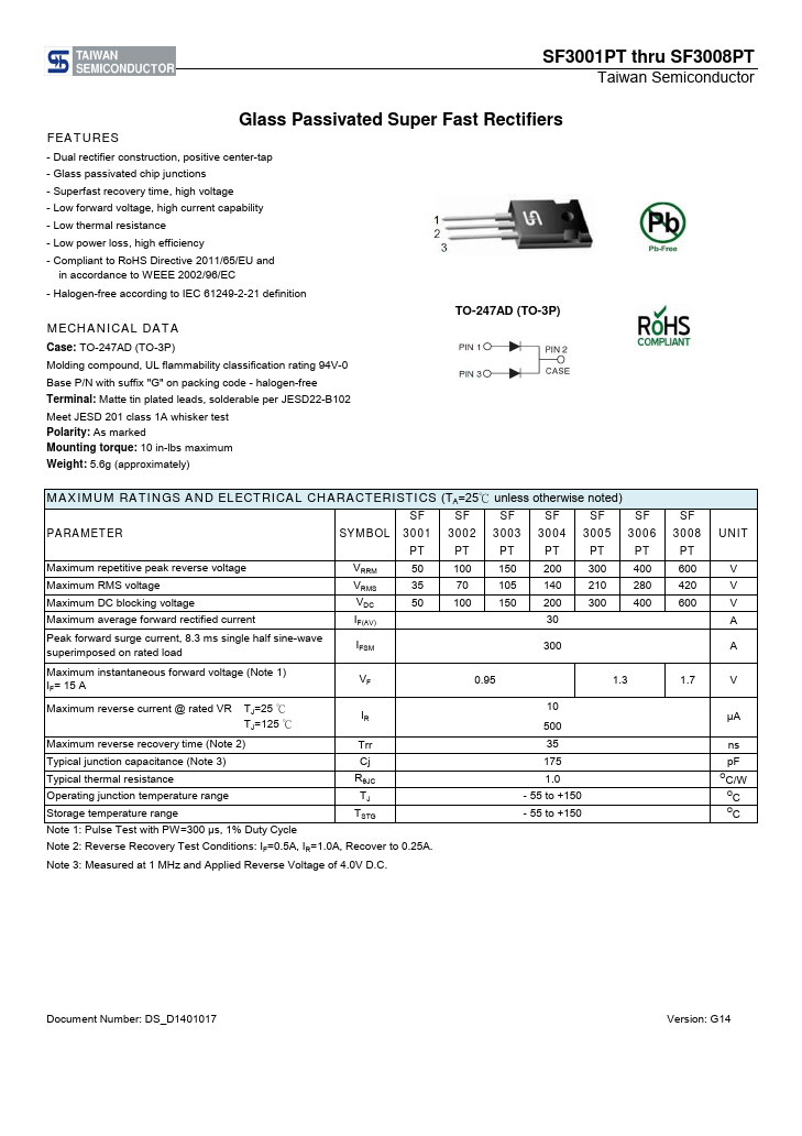 SF3003PT