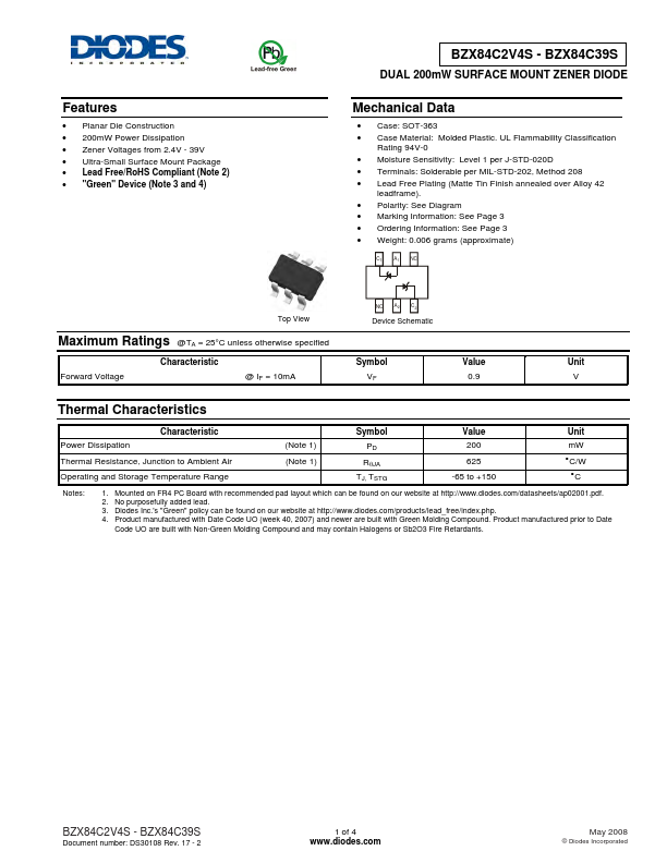 BZX84C3V9S