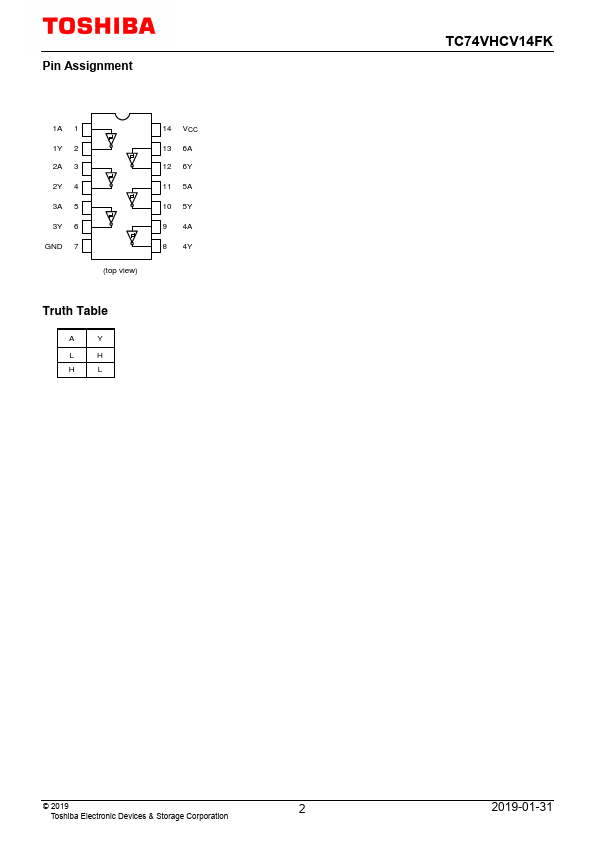 TC74VHCV14FK