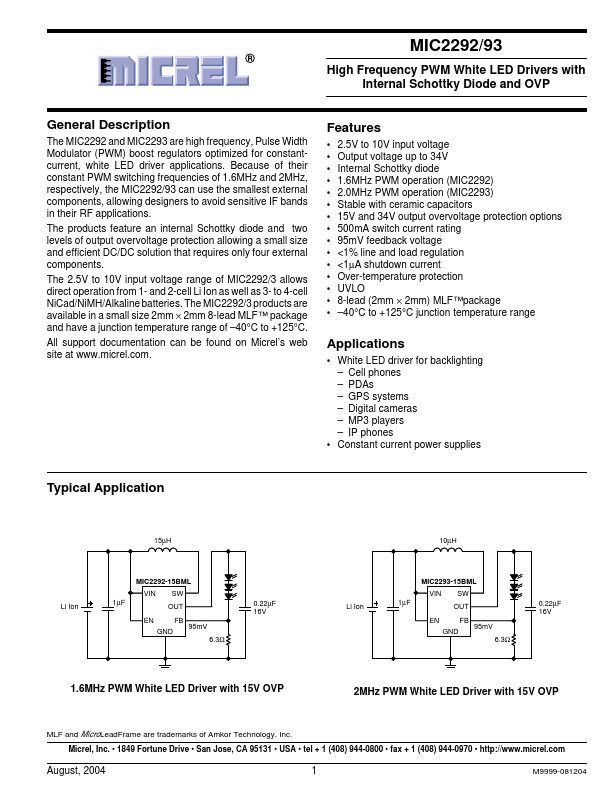 MIC2293