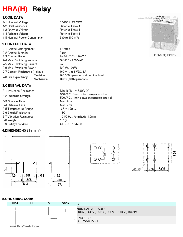 HRAH-S-DC6V