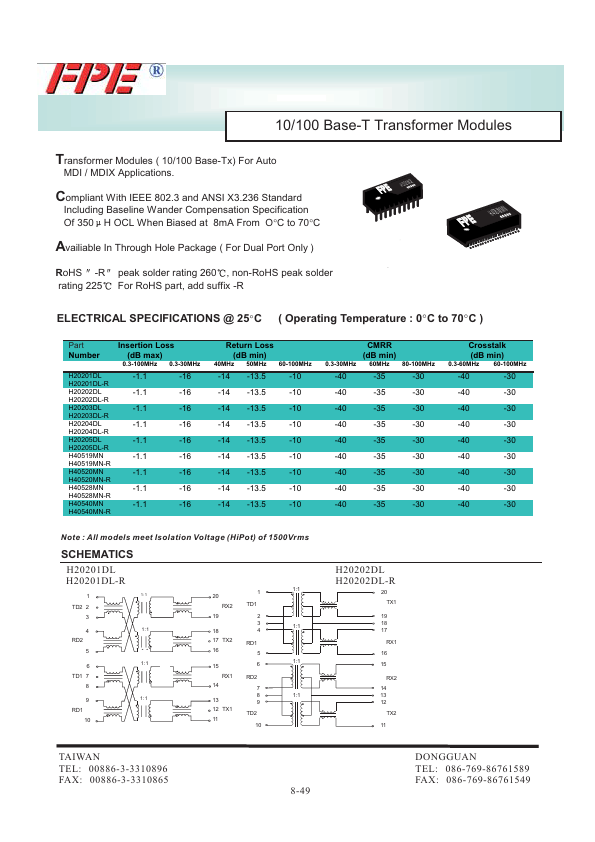 H20203DL