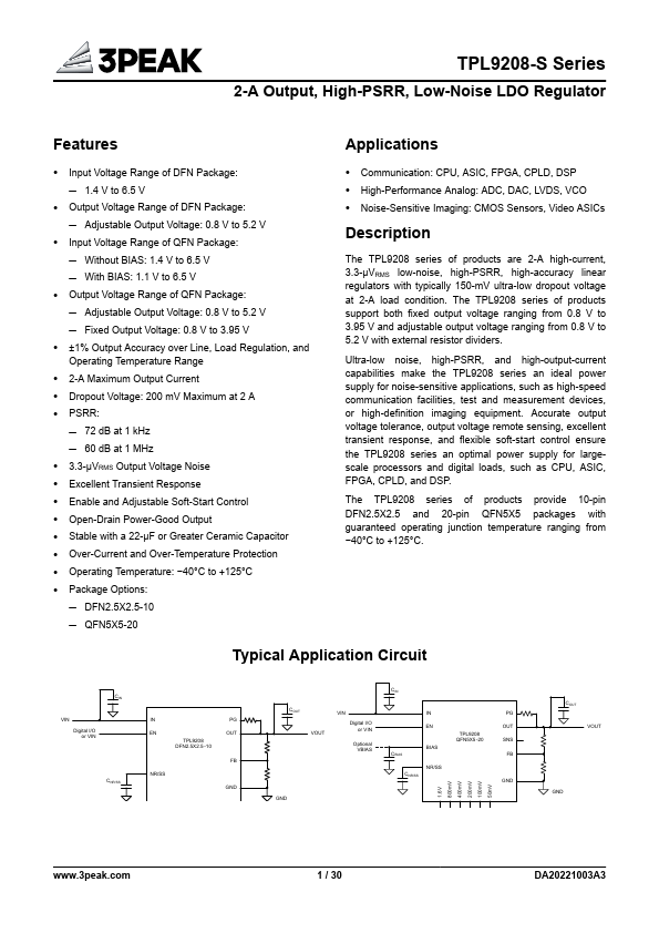 TPL9208-S Datasheet Preview
