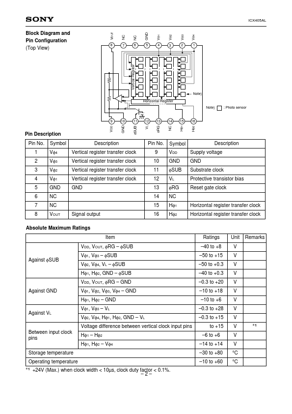 ICX405AL