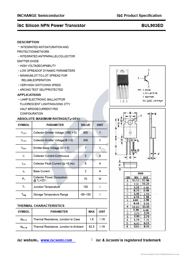 BUL903ED