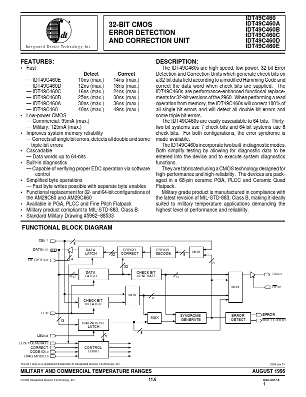 IDT49C460E