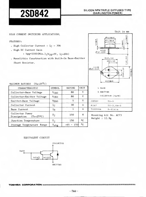 2SD842