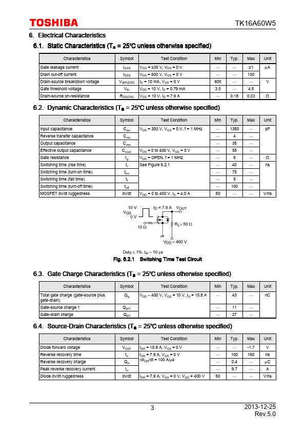 TK16A60W5