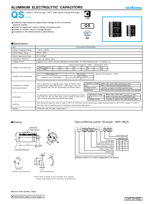 LQS2W101MELA25