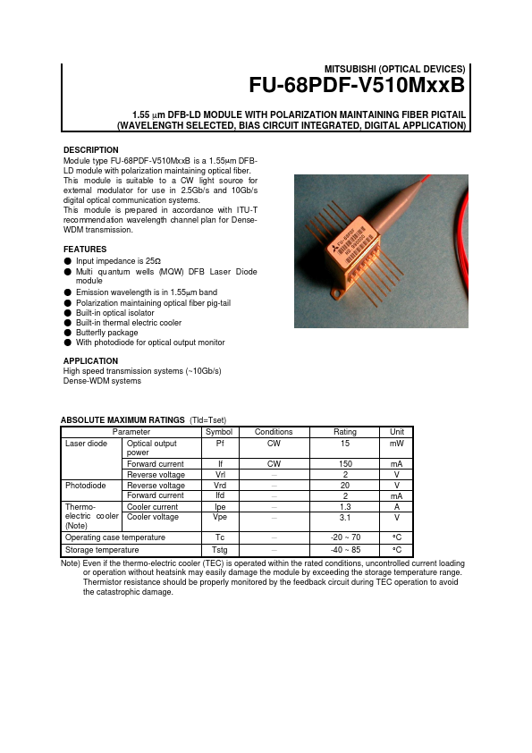 FU-68PDF-510M86B