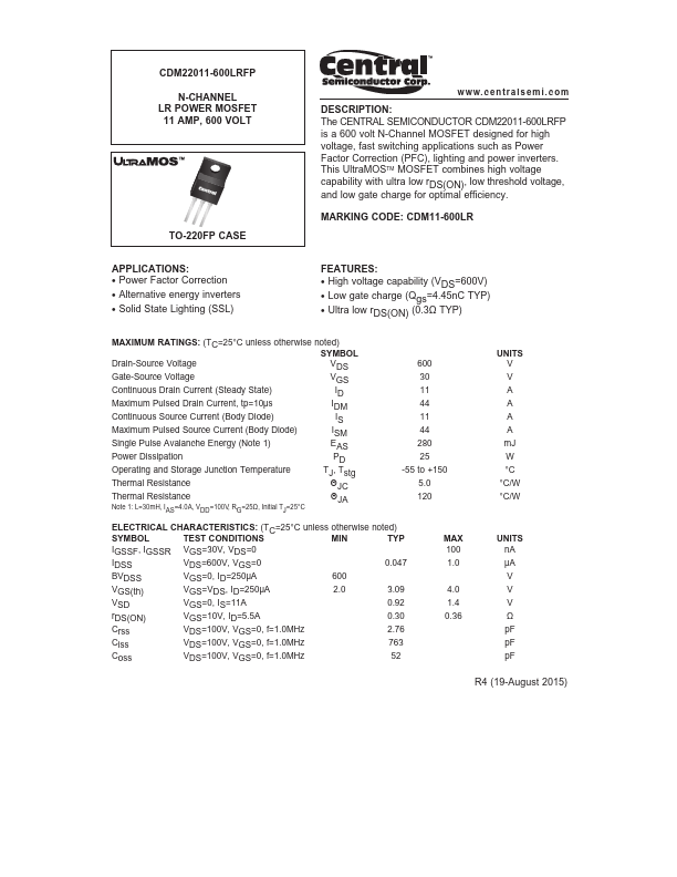 CDM22011-600LRFP