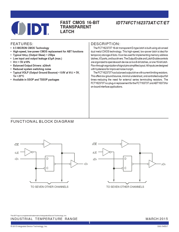 IDT74FCT162373AT