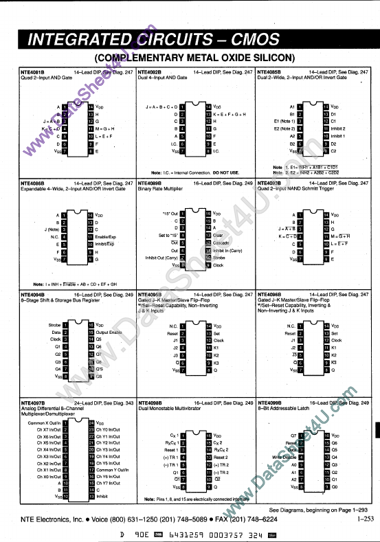 NTE4086B