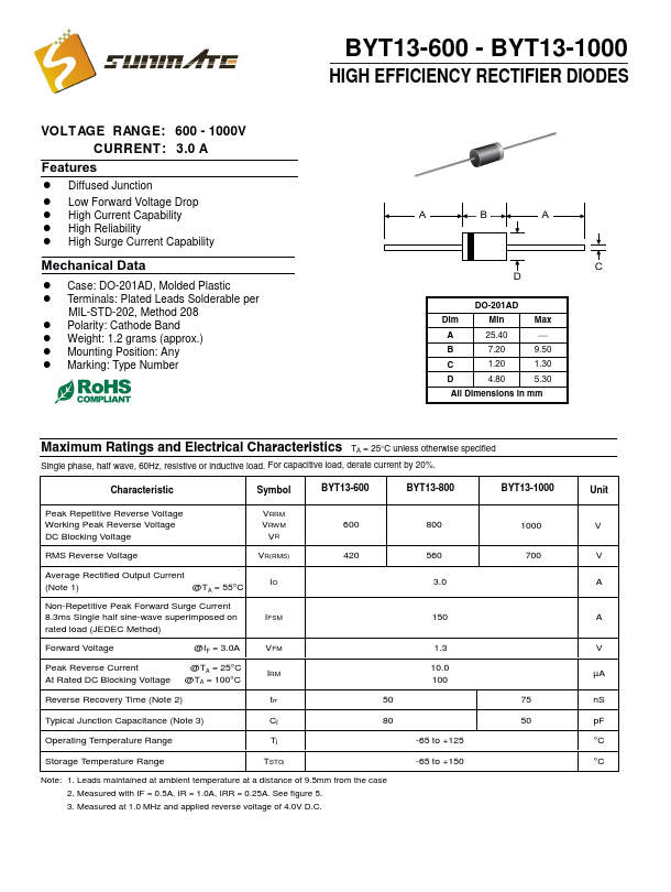 BYT13-1000