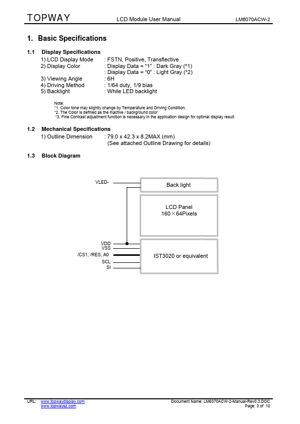 LM6070ACW-2