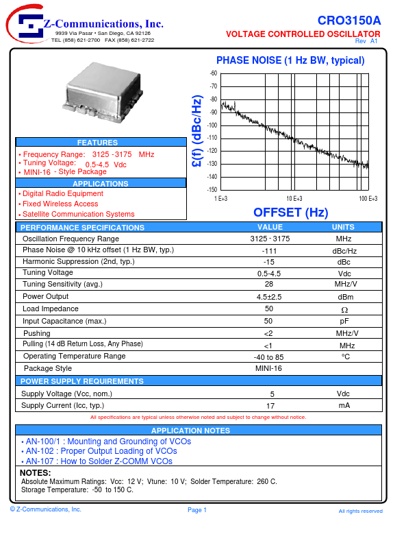 CRO3150A