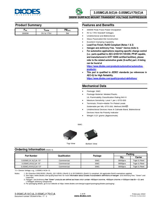 3.0SMCJ18A