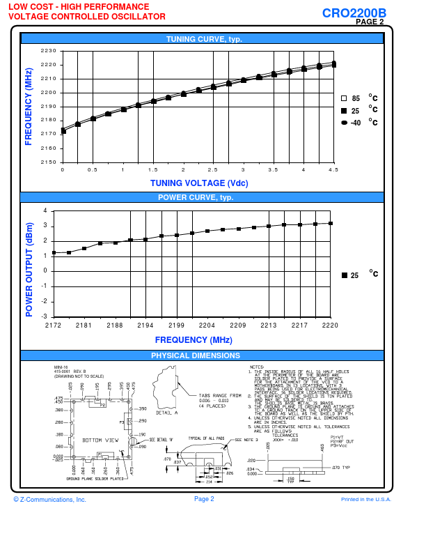 CRO2200B