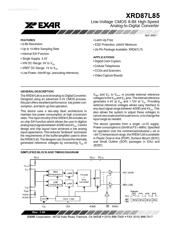 XRD87L85