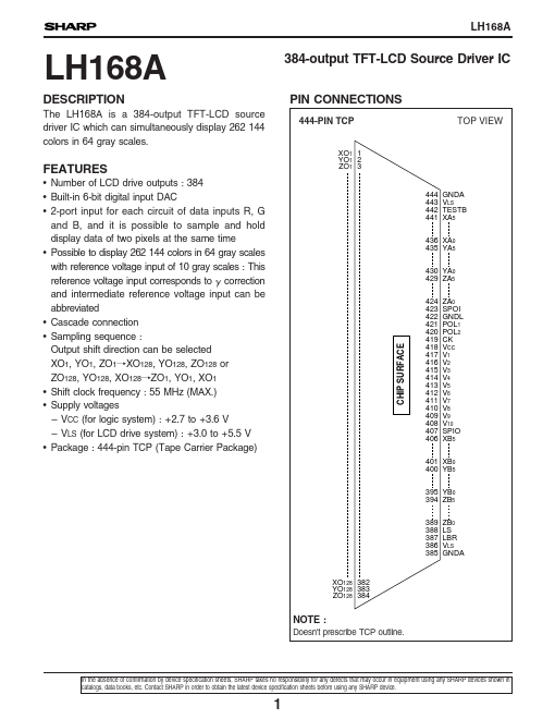 LH168A