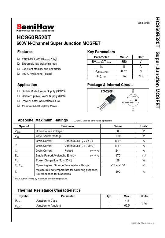 HCS60R520T