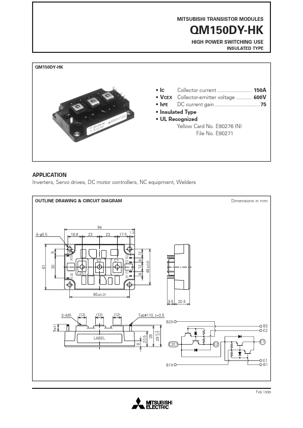 QM150DY-H