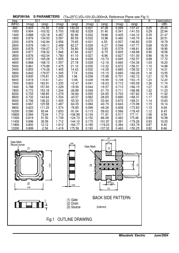 MGF0919A