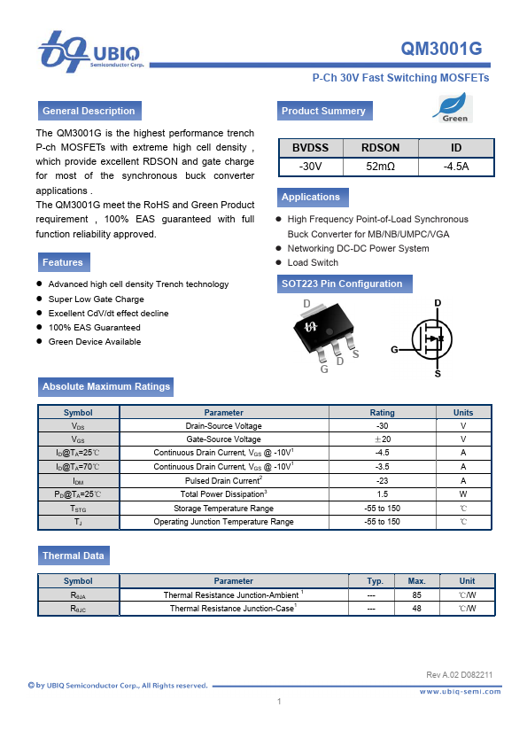 QM3001G