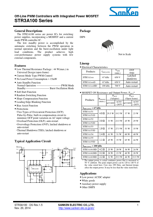 STR3A161HD