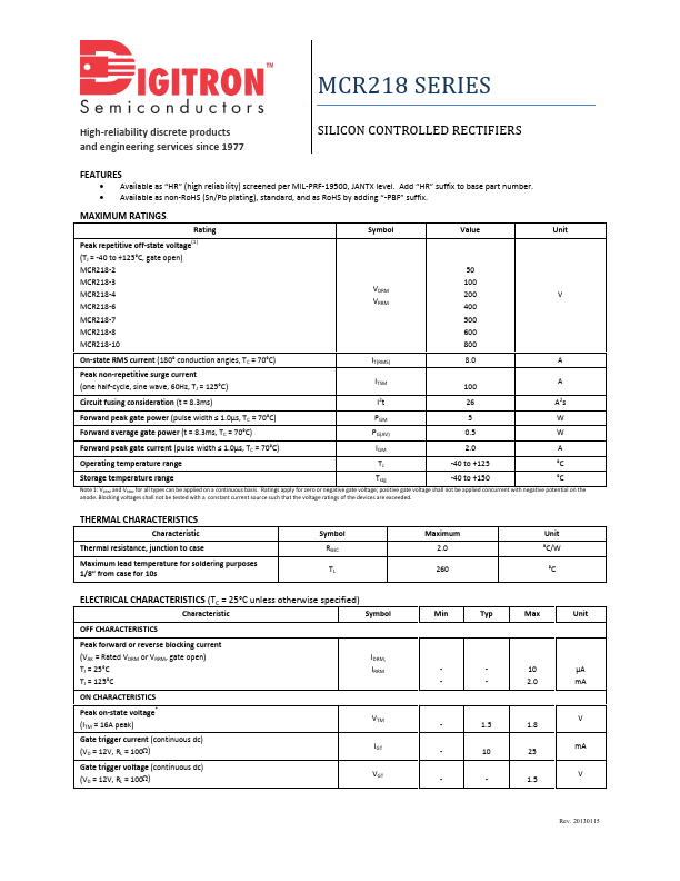 MCR218-10