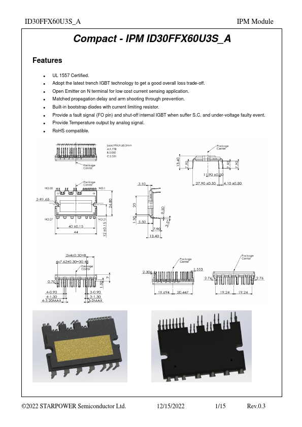 ID30FFX60U3S_A Datasheet Preview