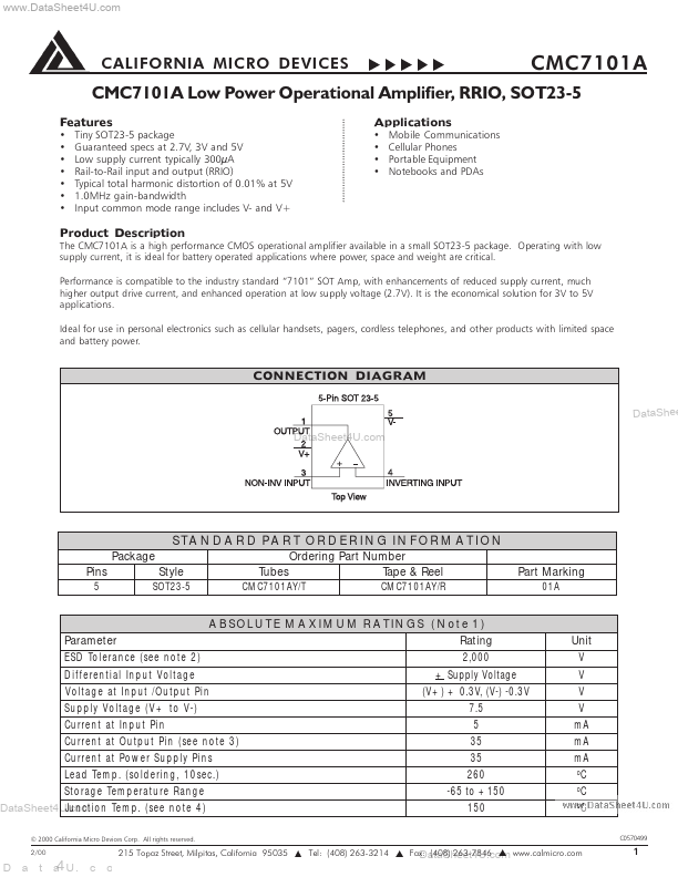 CMC7101A