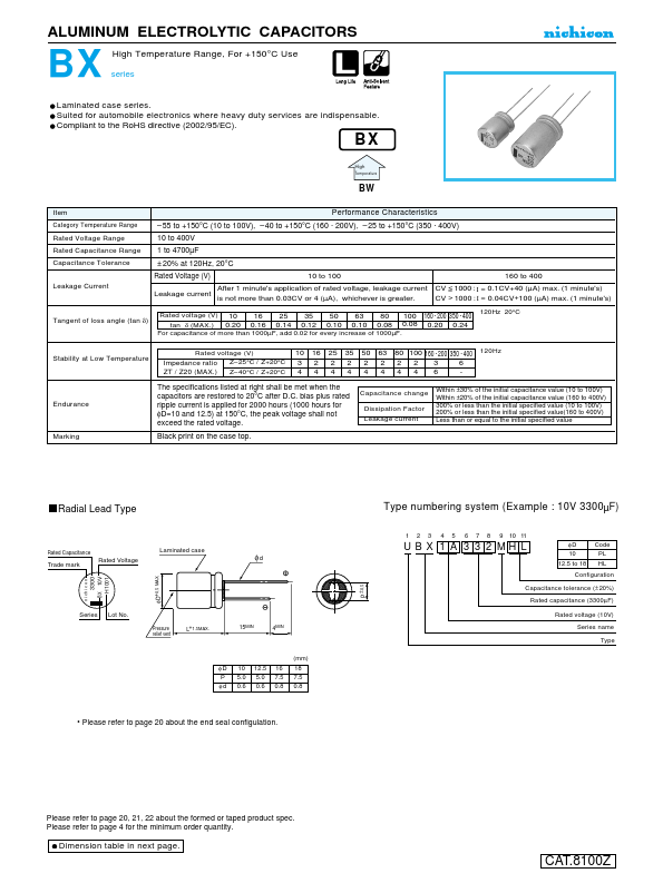 UBX1A331MHL