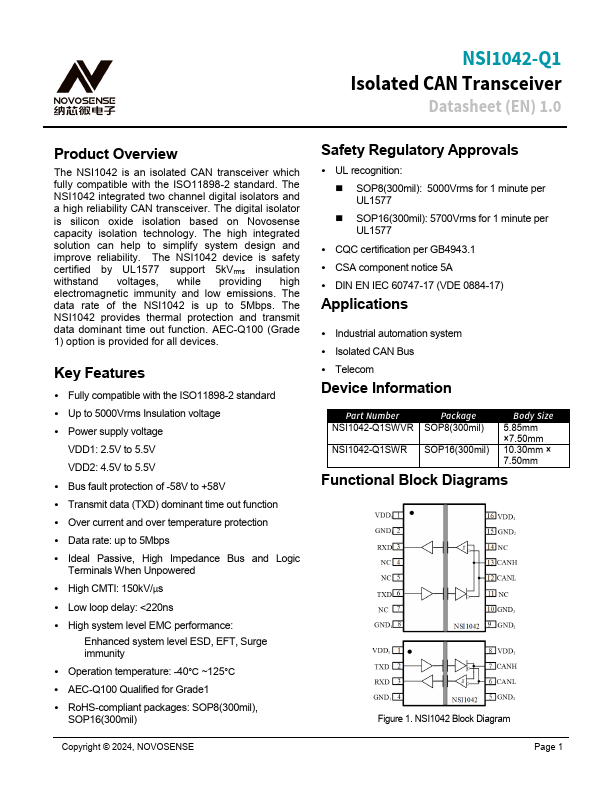 NSI1042-Q1