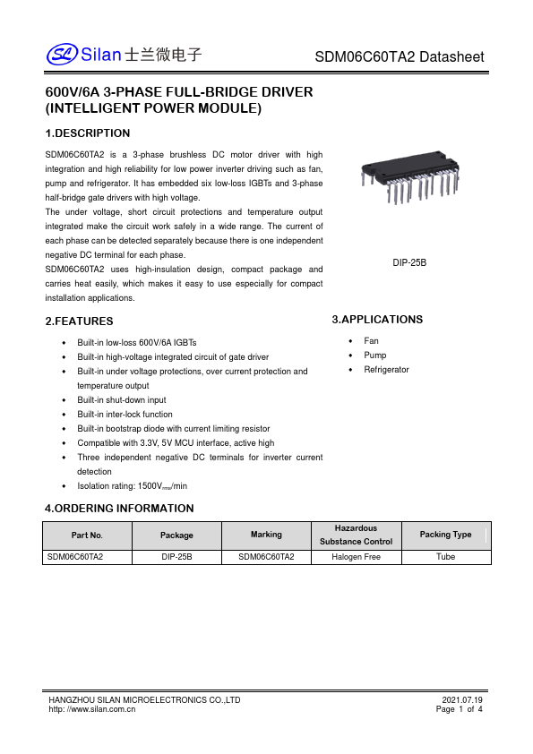 SDM06C60TA2 Datasheet Preview